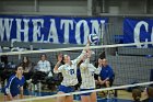 VB vs MHC  Wheaton Women's Volleyball vs Mount Holyoke College. - Photo by Keith Nordstrom : Wheaton, Volleyball, VB